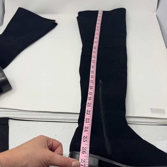 Stuart Weitzman Hilo Black Over-the-Knee Boots - Picture 12 of 16